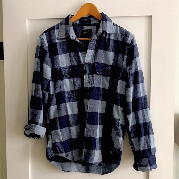 Abercrombie flannel Worn only once for photography - Picture 1 of 2